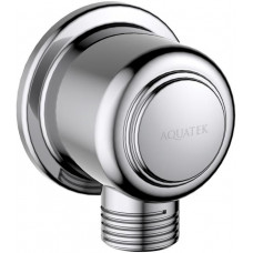 Шланговое подсоединение Aquatek КЛАССИК хром AQ2461CR