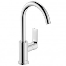 Смеситель для раковины Hansgrohe Rebris E с поворотным изливом и донным клапаном хром 72576000