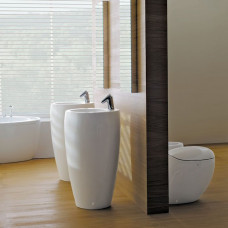 Раковина напольная Laufen Il Bagno Alessi One 53х53х90 см 1 отверстие LLC белый 8.1197.2.400.104.1 Раковина напольная Laufen Il Bagno Alessi One 53х53х90 см 1 отверстие LLC белый 8.1197.2.400.104.1
