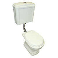 Унитаз напольный приставной Ceramica Althea ROYAL 55х36х40 см белый 40288bi