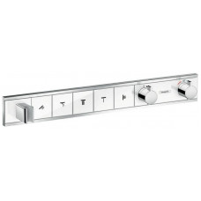 Термостат Hansgrohe RainSelect для 5 потребителей внешняя часть 15358400