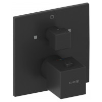 Термостат для ванны и душа встраиваемый KLUDI DECUS внешняя часть для SLIM.BOXX 88022 черный матовый 548103975