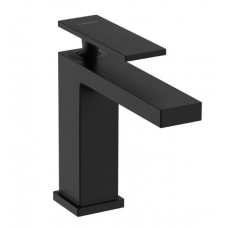 Смеситель для раковины hansgrohe Tecturis E 117 мм со сливным гарнитуром черный матовый 73010670 Смеситель для раковины hansgrohe Tecturis E 117 мм со сливным гарнитуром черный матовый 73010670