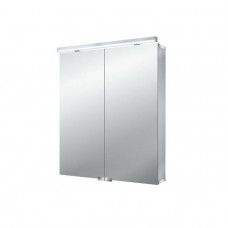 Зеркальный шкаф emco Flat 60х72.7 см 2 двери LED-подсветка 9797 050 63