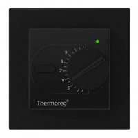 Терморегулятор для теплого пола Thermo Thermoreg TI-200 Design черный TI-200 Design Black