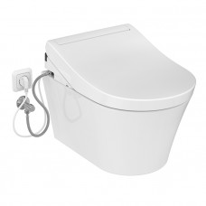 Унитаз подвесной TOTO GP безободковый с сиденьем-биде WASHLET 54x38 см CW553Y/TCF34120GEU