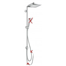 Душевая система Hansgrohe Crometta E Reno 240 1jet EcoSmart 27289000