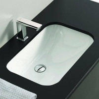 Раковина встраиваемая Artceram Nettuno 56х38 см без отв. белый NTL001 01 00