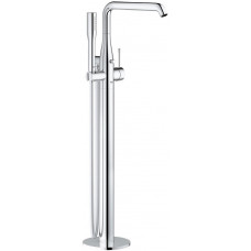 Смеситель для ванны GROHE Essence с душевым гарнитуром напольный хром 23491001