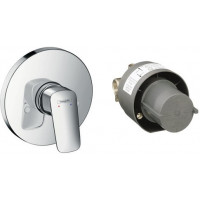 Смеситель для душа Hansgrohe Logis внешняя и скрытая части 71666000
