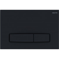 Панель смыва KDI Slim 009D черный матовый прямоугольная клавиша KDI-0000025