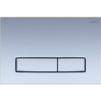 Панель смыва KDI Slim 009C хром матовый прямоугольная клавиша KDI-0000024