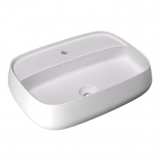 Раковина Ceramica Alice NUR 60x45x15 см Plan накладная белый матовый 33210109