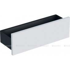 Полка настенная Geberit Smyle Square 45х14.8х15 см темно-серый матовый/белый 500.362.00.1