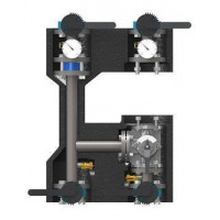 Насосная группа смесительная фланцевая ELSEN DN 50 PN10 без насоса и сервопривода EFG50.020