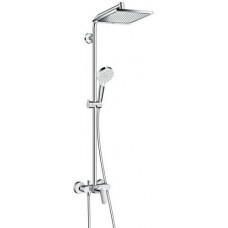 Душевая система hansgrohe Crometta E 240 1jet Showerpipe 27284000