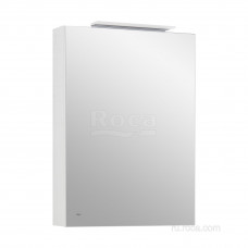 Шкаф зеркальный Roca Oleta правый 500x700x137 мм LED-подсветка белый матовый A857644501