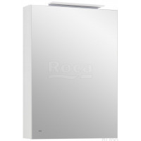 Шкаф зеркальный Roca Oleta правый 500x700x137 мм LED-подсветка белый глянец A857644806