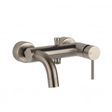 Смеситель для ванны Gessi Emporio Via Tortona подвесной с переключателем ванна-душ Finox Brushed Nickel 18613#149