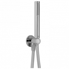Душевой гарнитур Cisal Shower лейка шланг 150 см держатель хром C200303021 Душевой гарнитур Cisal Shower лейка шланг 150 см держатель хром C200303021