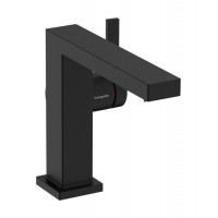 Смеситель для раковины Hansgrohe Tecturis E 110 Fine CoolStart EcoSmart+ матовый черный 73020670
