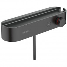 Термостат для душа Hansgrohe ShowerTablet Select 400 внешнего монтажа матовый черный 24360670 Термостат для душа Hansgrohe ShowerTablet Select 400 внешнего монтажа матовый черный 24360670