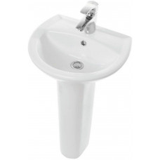 Умывальник пьедестальный Sanita Luxe Attica 48 белый WB.PD/Attica/48-C/WHT.G/S1