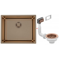 Мойка кухонная Alveus Kombino 50 Monarch Copper 542х442х195 мм с выпуском 1120381