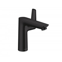 Смеситель для раковины Hansgrohe Talis E 150 со сливным гарнитуром черный матовый 71754670