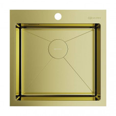 Кухонная мойка Omoikiri Akisame 51-LG 51x51 см светлое золото 4973439