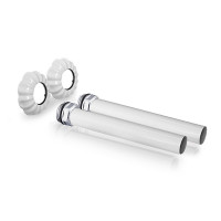 Комплект трубок SR Rubinetterie 1/2 L 150 мм с отражателями белый A497-1500VE15