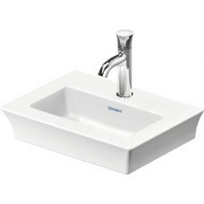 Раковина встраиваемая Duravit White Tulip 450х330 мм с отверстием под смеситель WonderGliss белая 0737450041