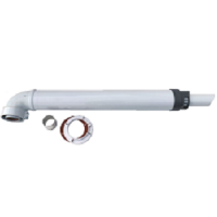 Комплект коаксиальный Valtec Ø60/100 мм универсальный антилед KIT00A