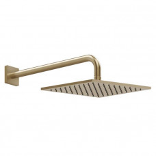 Верхний душ Gessi Rilievo 25х25 см настенный Warm Bronze Br. PVD 59158#726