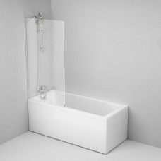 Шторка для ванны AM.PM Gem 80х140 см фиксированная W90BS-080-140CT