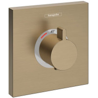 Термостат для душа Hansgrohe ShowerSelect HighFlow скрытого монтажа шлифованная бронза 15760140
