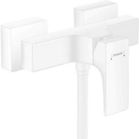 Смеситель для душа Hansgrohe Metropol однорычажный внешний монтаж матовый белый 32560700