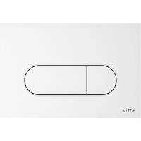Панель смыва VitrA Root Round белая 740-2200
