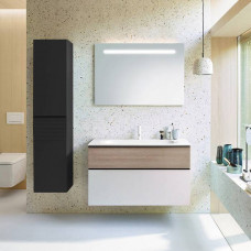 Комплект мебели Burgbad Fiumo 102х49х61 см Eiche/Белый SFXN102F3956FOT45G0200C0001
