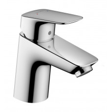 Смеситель для раковины hansgrohe Logis 70 однорычажный без сливного гарнитура хром 71071000