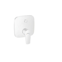 Смеситель для ванны Hansgrohe Talis E однорычажный скрытый монтаж матовый белый 71745700
