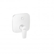 Смеситель для ванны Hansgrohe Talis E однорычажный скрытый монтаж матовый белый 71745700