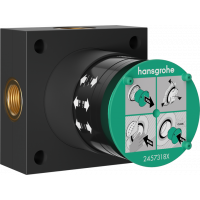 Скрытая часть для верхнего душа Hansgrohe на 2 режима 24573180