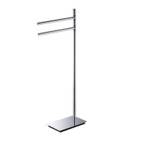 Стойка с полотенцедержателем Colombo Design Square 80.4 см хром B9901.CR