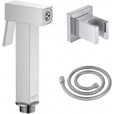 Гигиенический душ со шлангом 120 см и держателем Aquanet хром AQ2053CR