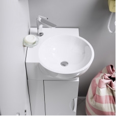 Раковина угловая Kirovit Дельта 450х450х180 мм 4640021061435