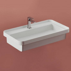 Раковина Artceram Fuori Scala 80х45 см встраиваемая с 1 отверстием белый TFL035 01 00 Раковина Artceram Fuori Scala 80х45 см встраиваемая с 1 отверстием белый TFL035 01 00