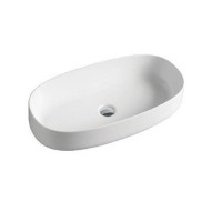 Раковина накладная Artceram Cognac 68x35 см Saniglaze белый глянцевый COL005 01 34