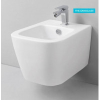 Биде подвесное Artceram A16 360х520х290 мм Saniglaze белый ASB0040100