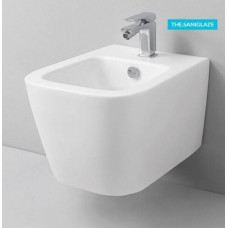 Биде подвесное Artceram A16 360х520х290 мм Saniglaze белый ASB0040100